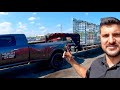 First hotshot load with the new truck