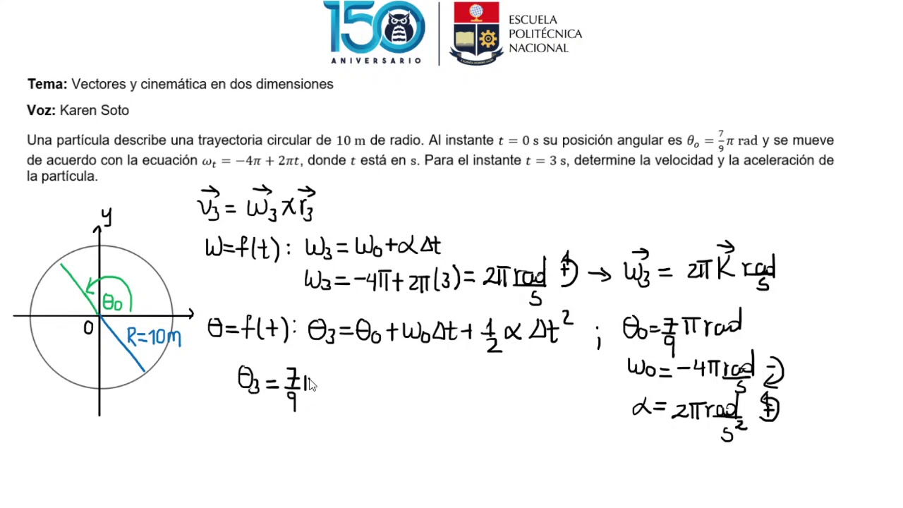 03.4b.- Movimiento Circular Uniformemente Variado - YouTube