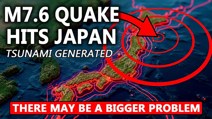 POWERFUL M7.6 EARTHQUAKE STRIKES JAPAN TRIGGERING TSUNAMI 🌊 An Even Bigger Quake Could Be Coming