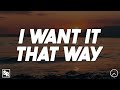 Backstreet Boys - I Want It That Way (slowed   reverb) | Lyrics