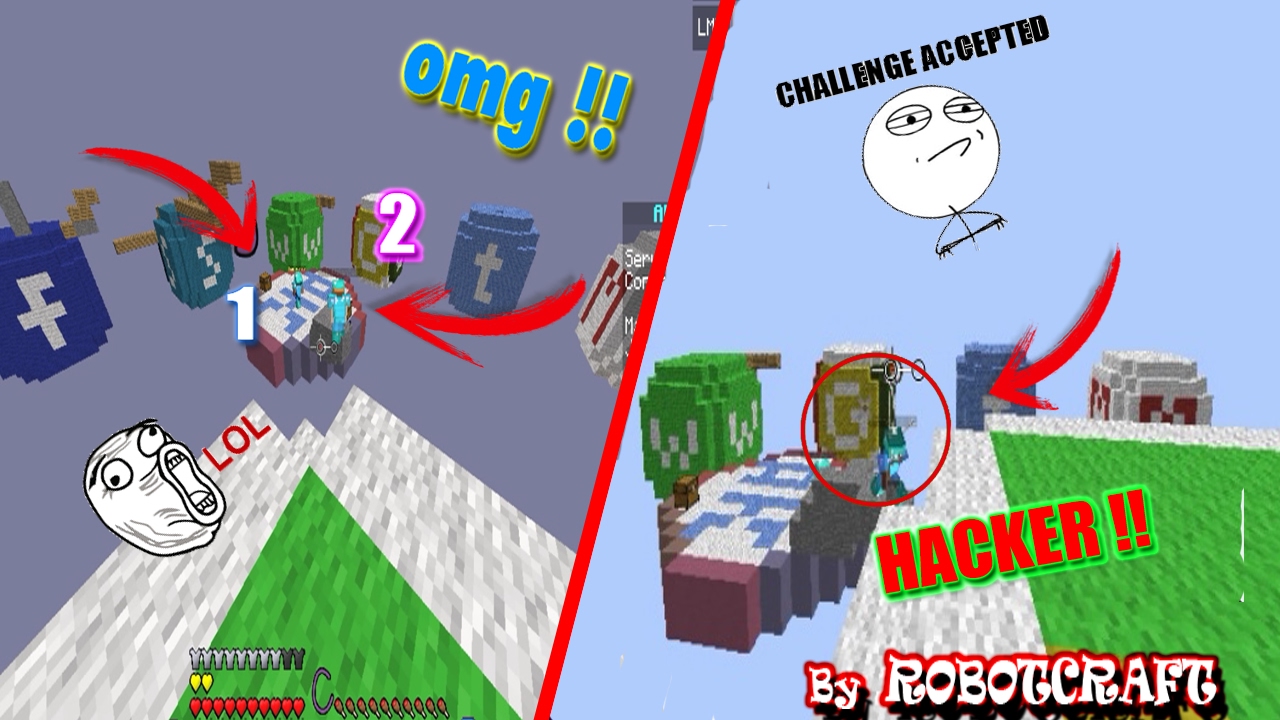 Robotcrack vs Team Full Diamante.....| ¡¡ Final Super Epico !! | Skywars #3