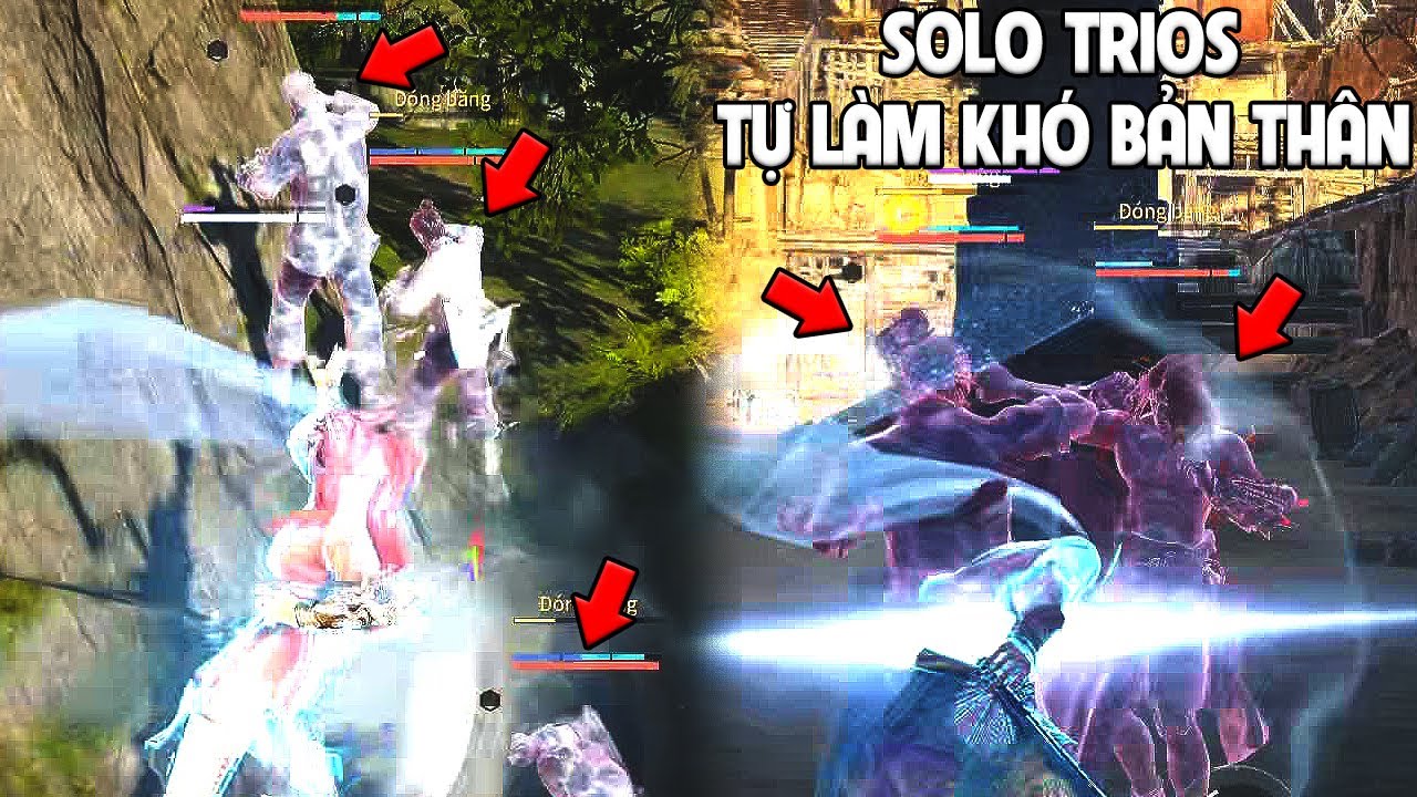 Tôi SOLO TRIOS Tự Làm Khó Bản Thân CỰC MẠNH || NARAKA BLADEPOINT - YouTube