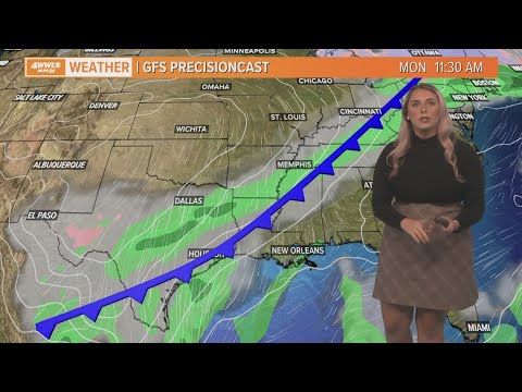 Weather: Patchy morning fog Sunday and warm, colder by Tuesday - YouTube