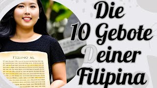 Du bist mein!  Die 10 Gebote deiner Filipina, die du für eine großartige Beziehung kennen musst