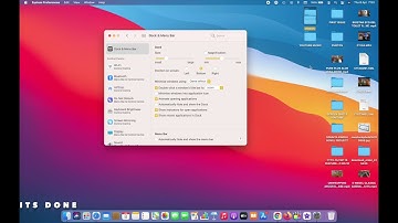HOW TO ENABLE OR DISABLE AUTOMATICALLY HIDE AND SHOW THE MENU BAR IN MACOS BIG SUR 11.2