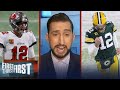 Bucs-Packers NFC Championship is biggest game for Rodgers in 6 yrs — Nick | NFL | FIRST THINGS FIRST