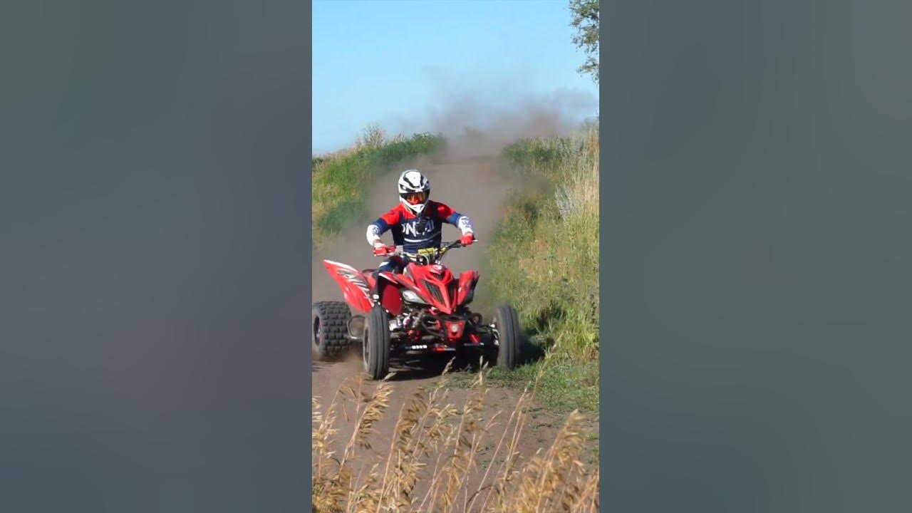Raptor 700 Track Riding