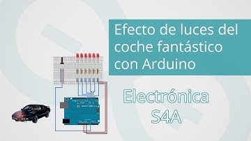 Coche fantástico - Electrónica S4A (2/3)