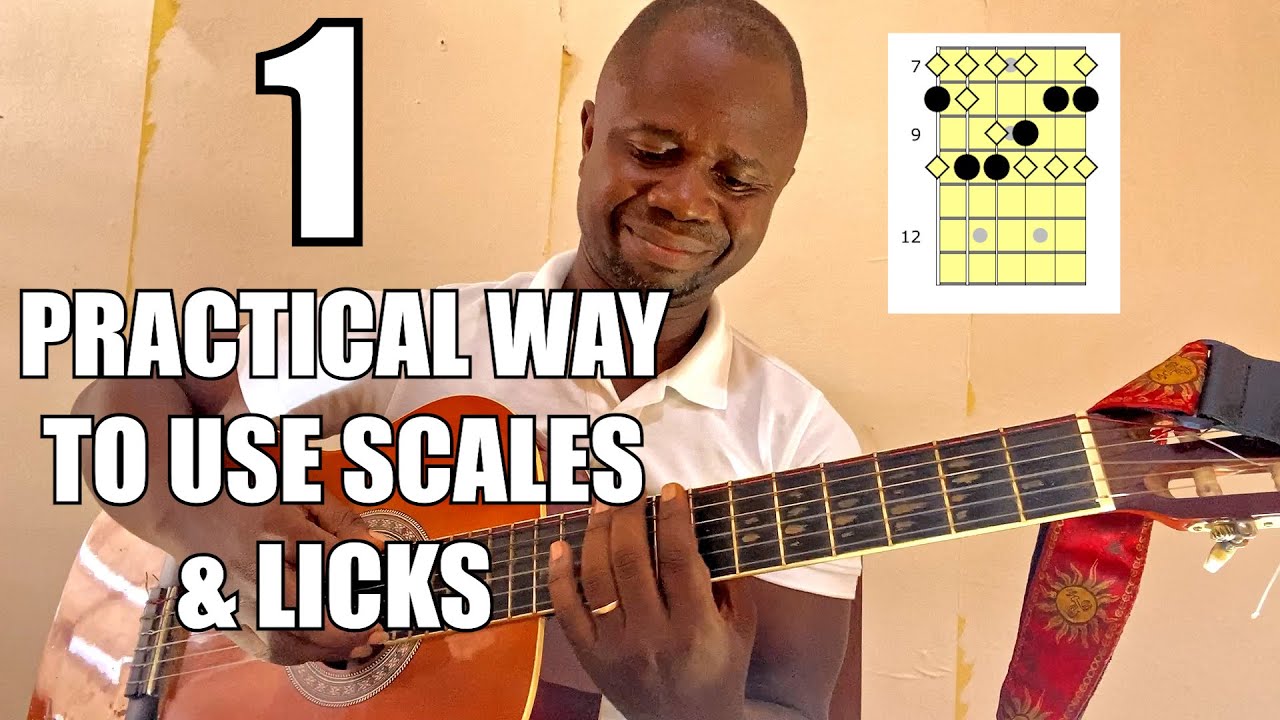 Practical Way to Use Scales and Licks 1 - YouTube