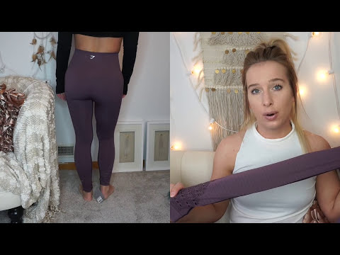 NEW GYMSHARK ENERGY LEGGINGS / / ARE THEY SQUAT PROOF?! 