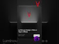 Futuristic UI: Luminous Design Reveal ⚡ | Vibra-s Team Official