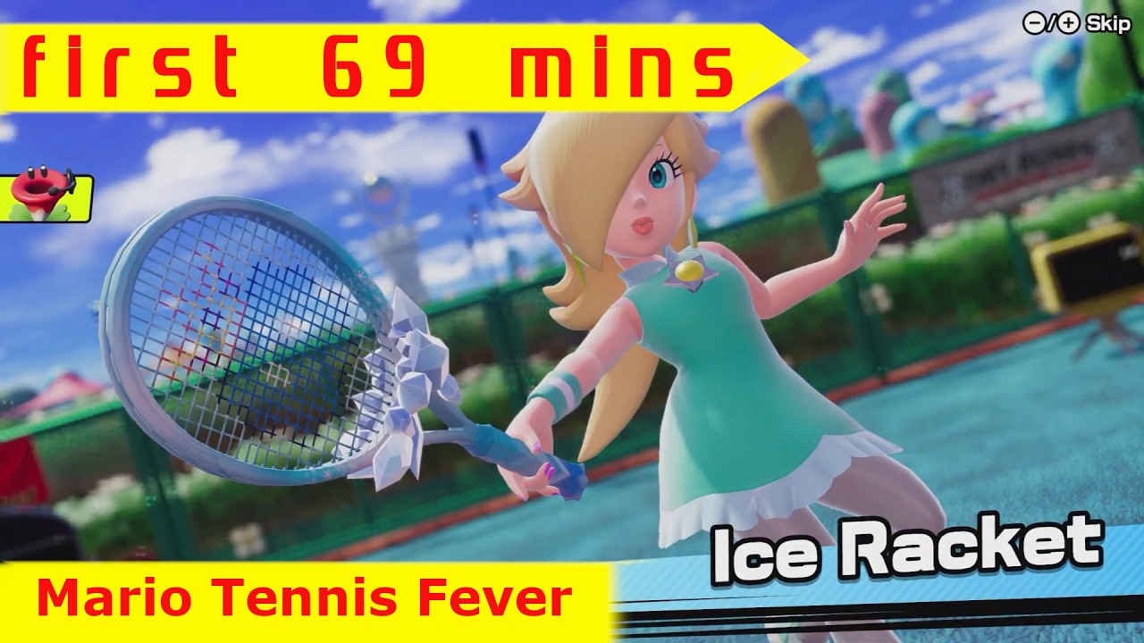 Mario Tennis Fever (first69mins) Nintendo Switch 2