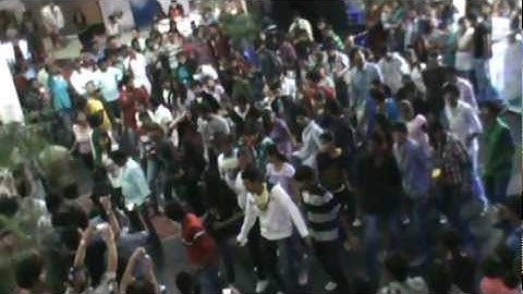 GITAM UNIVERSITY HYDERABAD FLASH MOB