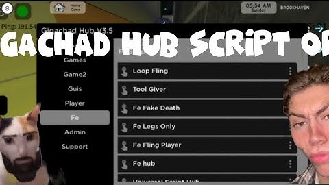 Op gigachad Hub script has 350 features work on any device and executor 2023*