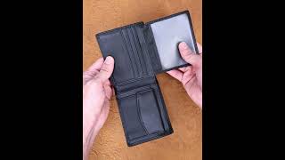 men's genuine leather bifold wallet | factory bulk wholesale oem odm 1040 #marrantbags