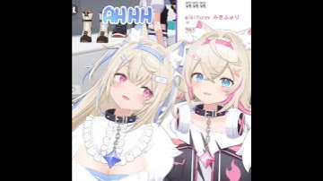 Fuwawa「Mocochan」Mococo 「Hæh?」Fuwawa「Mocochan」Mococo 「Hæh??」...Mococo「Fuwawa」Fuwawa「Yay?」