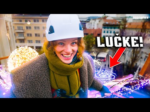 Obesila sem LJUBLJANSKE LUČKE! ... Komaj😨✨l Vajbasadorka prvič #7