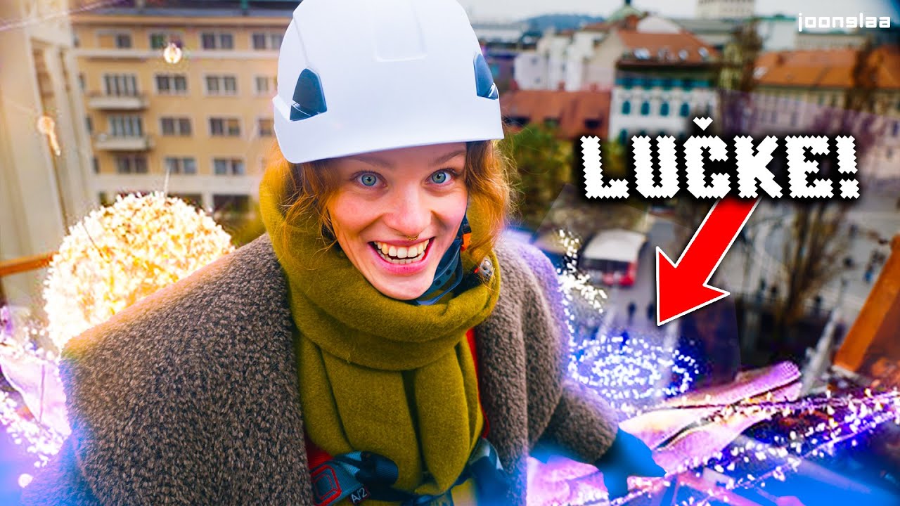 Obesila sem LJUBLJANSKE LUČKE! ... Komaj😨✨l Vajbasadorka prvič #7