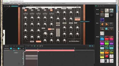 Building Beats: Synths in Audio Tool