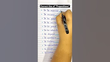 Master Prepositions📚| Correct use of Prepositions ✍🏻| Preposition Guide👩‍🏫| #education #english
