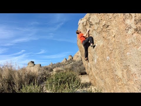 Beta Video for climb Rising v3, Lake Tahoe