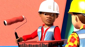 Bob the Builder 🛠⭐Learn With Leo: Leo The Painter 🛠⭐Bob Full Episodes 🛠⭐Cartoons for Kids
