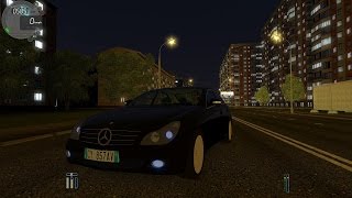 City Car Driving 1.5.1 Mercedes CLS 500 NIGHT [G27]