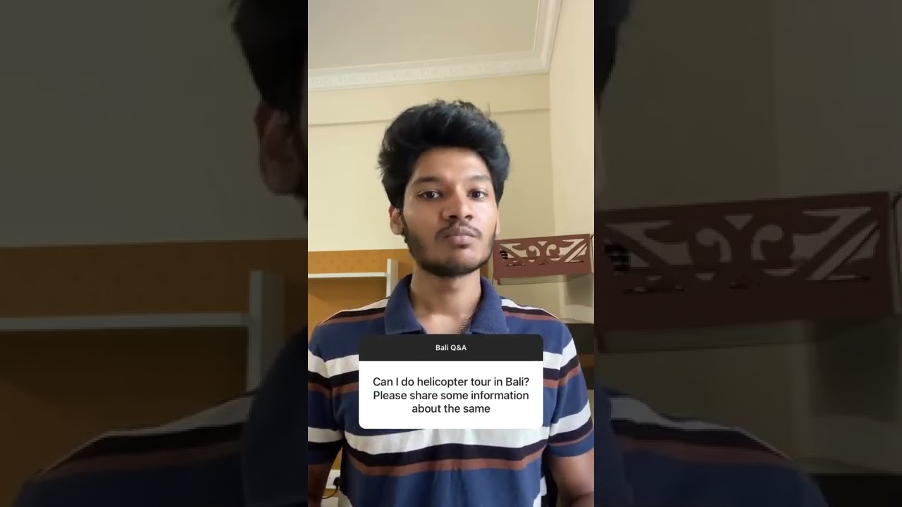 Helicopter Tour In Bali 