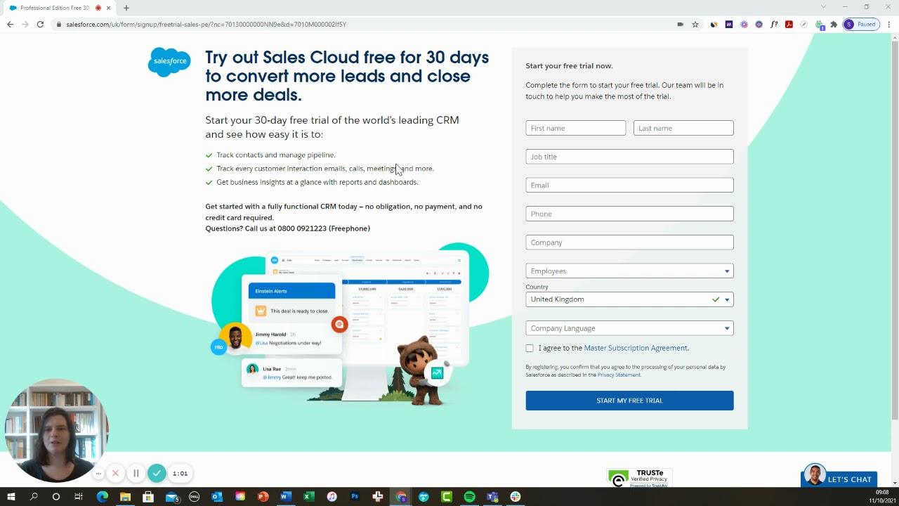 SaaS Teardown | How to Write a Free Trial Page