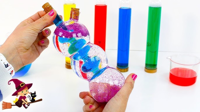 Las Pegatinas Hechas de Slime 🔴 Juguetes de Manualidades para Niños 