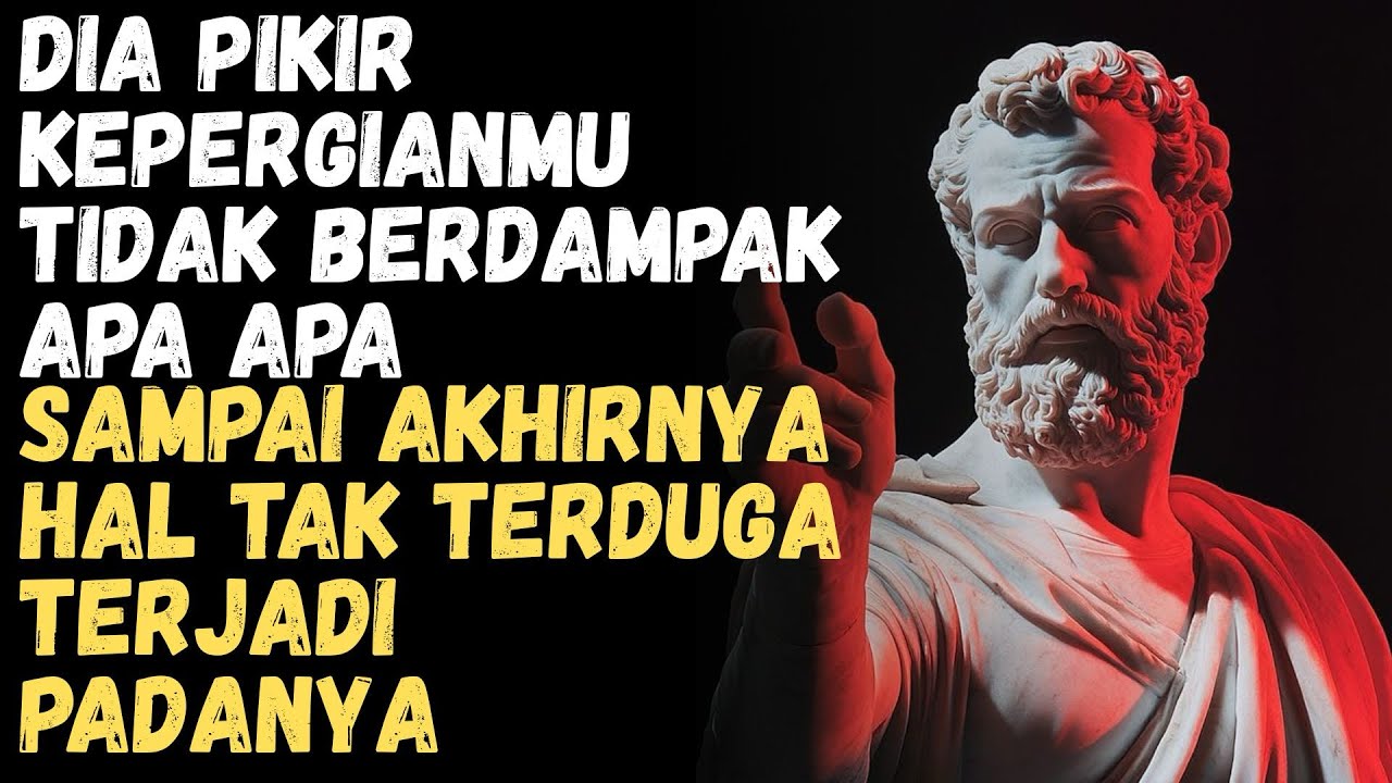 Dia Pikir Kepergianmu Tidak Berdampak Apa-Apa, Sampai Akhirnya Hal Tak Terduga Datang Kepadanya