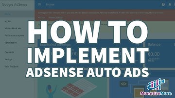 How To Implement AdSense Auto Ads