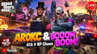 Arokc & Boom Boom Chaos in GTA V RP | Live Stream