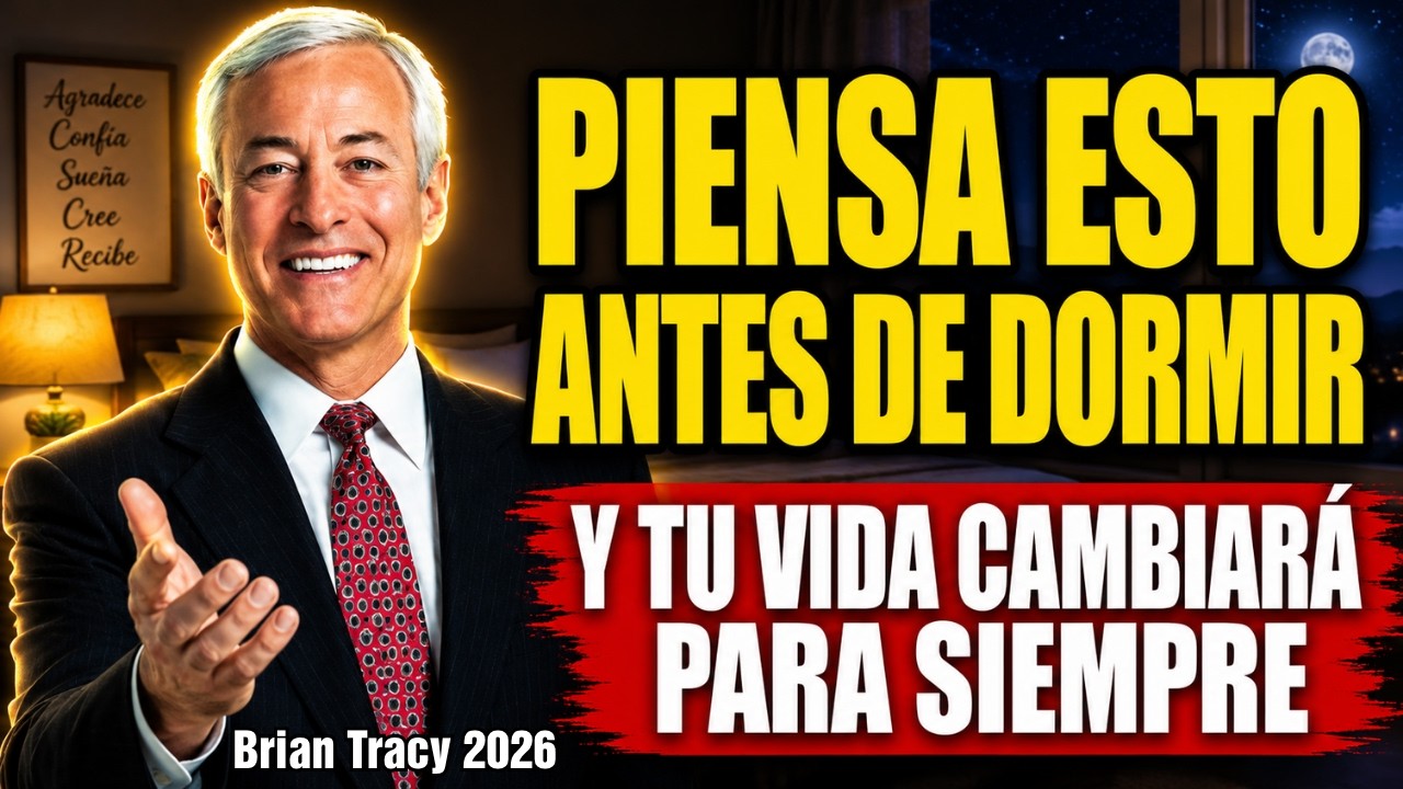 PIENSA ESTO ANTES DE DORMIR – Y TU VIDA CAMBIARÁ PARA SIEMPRE 🧠 Brian ...