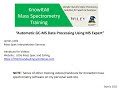 Wiley KnowItAll New MS Software: Fast Deconvolution and Library Searching of EI GCMS Data
