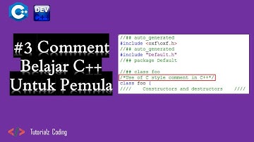 #3 Comment - Belajar Bahasa Pemrograman C++ untuk pemula terbaru