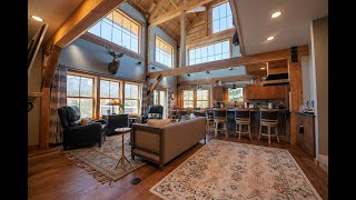 Post and Beam Kit Home in the Mountains