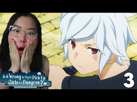 OP AF HESTIA KNIFE?!🔥 DanMachi Episode 3 Reaction & Review (SEASON 1)