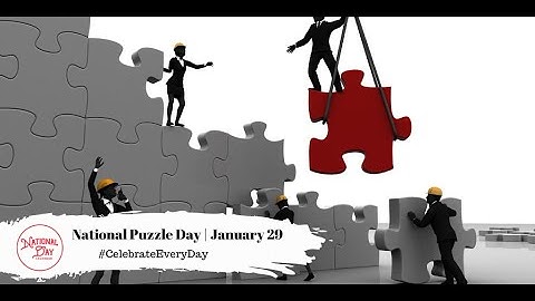 National Puzzle Day | January 29