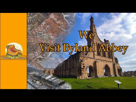 A visit to Byland Abbey North Yorkshire