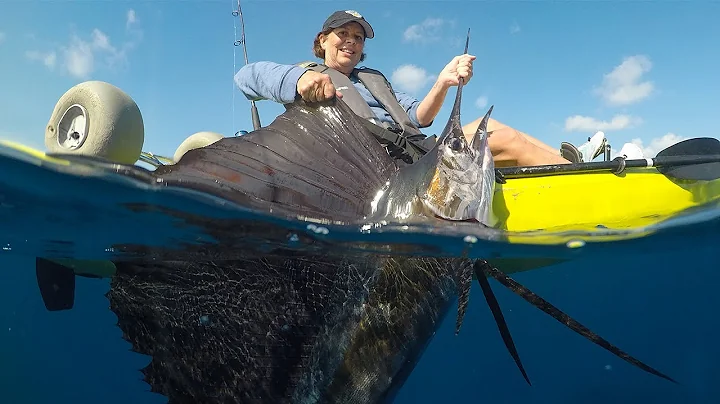 Two Sailfish Offshore Kayak Fishing