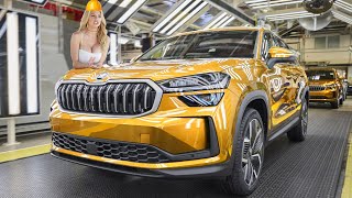 Inside Skoda Kodiaq Production: Made of 99% Pure Steel - Kodiaq & Superb & Fabia - Production line