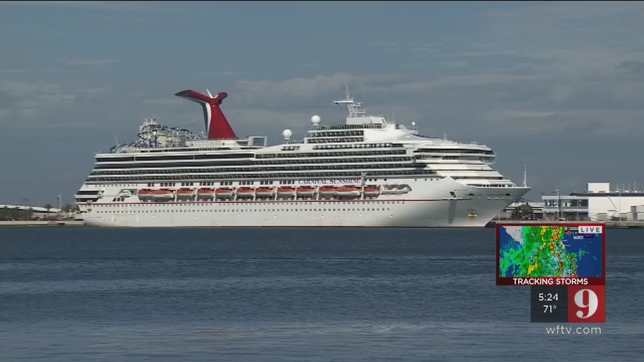 cruise ship tilting video