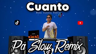 CUANTO NADA CUESTA TANTO PA SLOW TIKTOK REMIX 2023 VIRAL SONG FT. DJTANGMIX EXCLUSIVE