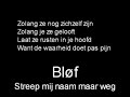 Blof - Streep mijn naam maar weg
