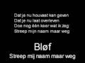Blof - Streep mijn naam maar weg