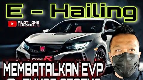 Cara BATALKAN EVP Dan TUKAR STATUS Kenderaan E-Hailing Kepada Persendirian. MUDAH Dan SENANG ...