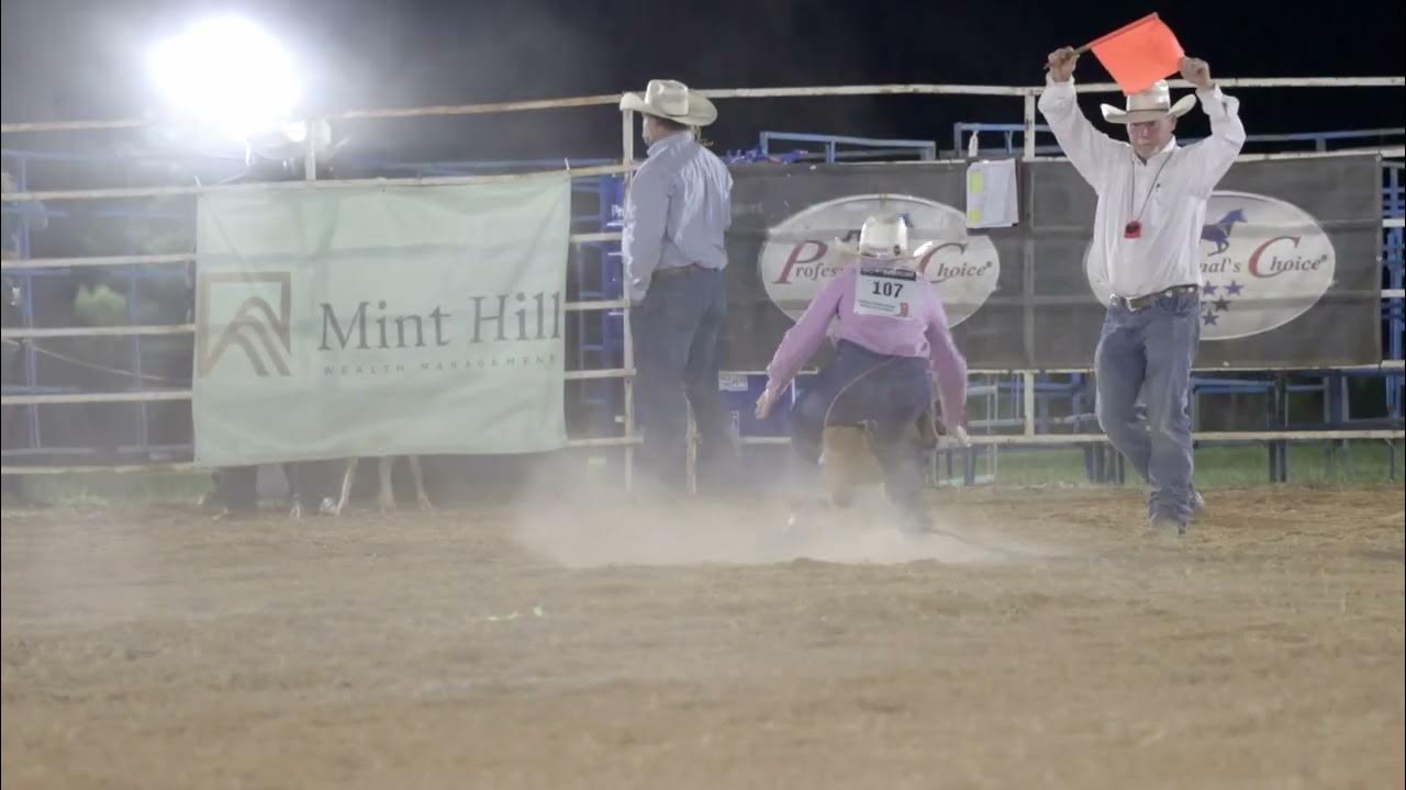Slack Goat Tie Down Mint Hill Rodeo 2023 YouTube