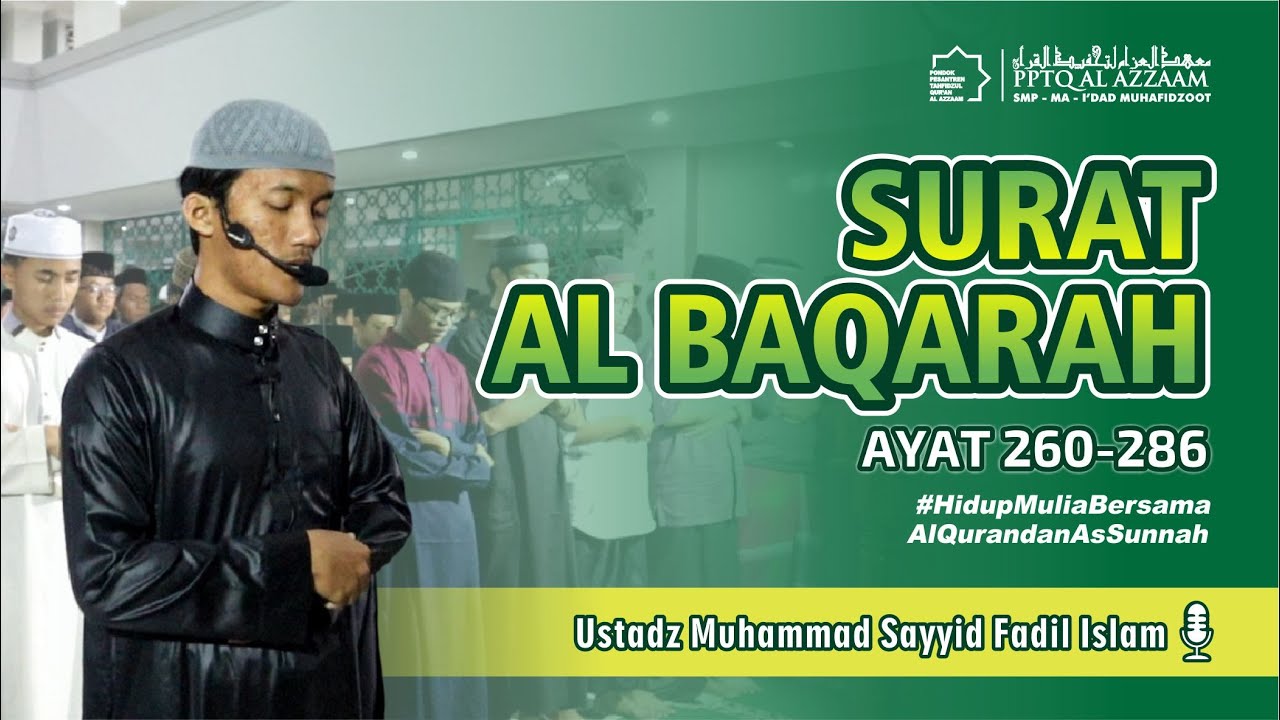 Imam Merdu Sholat Gerhana - Surat Al Baqarah 260-286 | Ustadz Muhammad Sayyid Fadil Islam