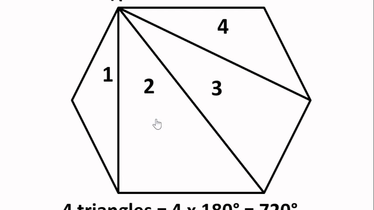 Maths How To Find Interior Angle Sum Of A Polygon English